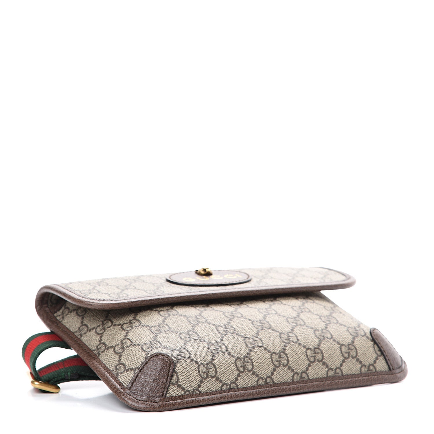 Gucci GG Supreme Monogram Neo Vintage Web Belt Bag Brown 3 of 9