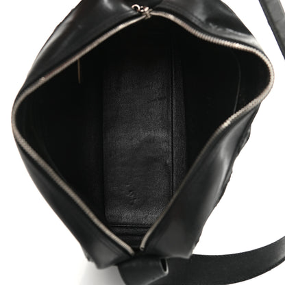 Chanel Lambskin Stitched Camera Case Black 4 of 10