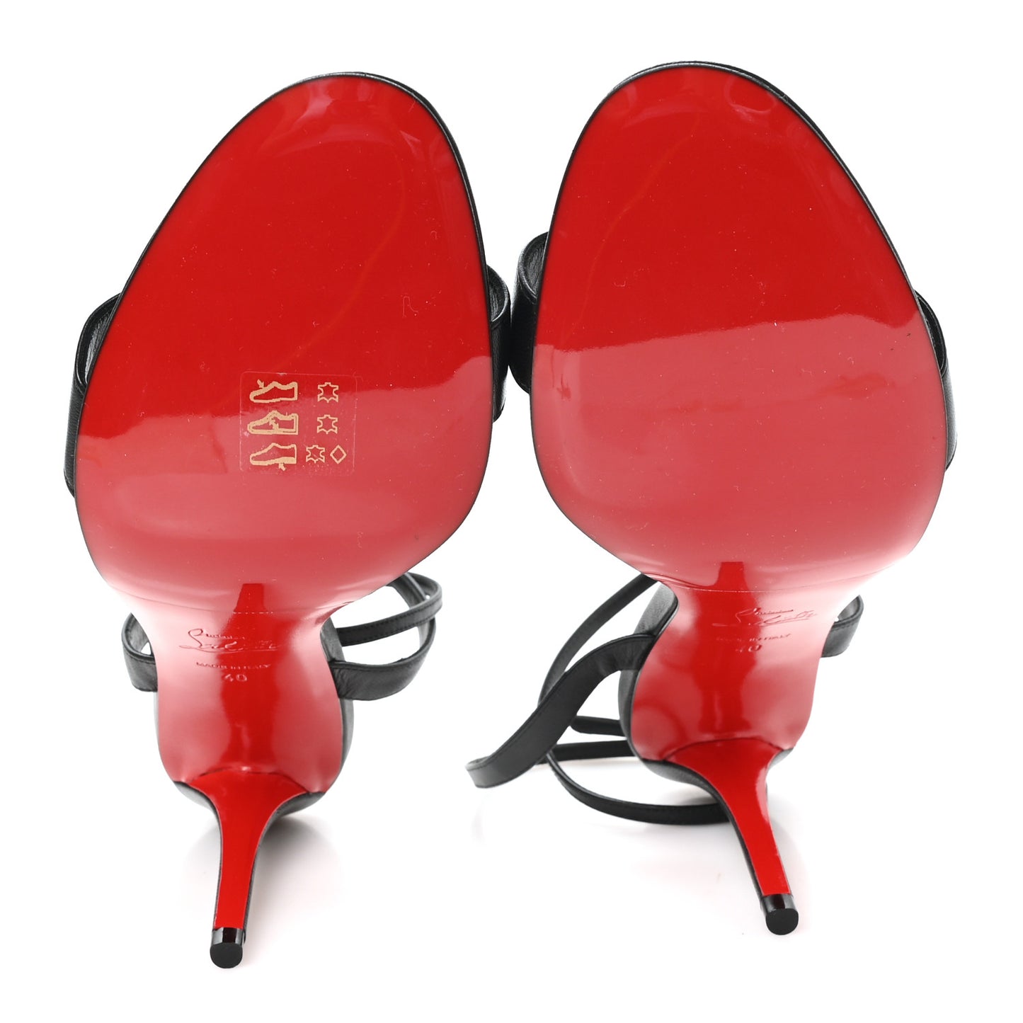Nappa Miss Z 80 Strappy Sandals Pumps 40 Black