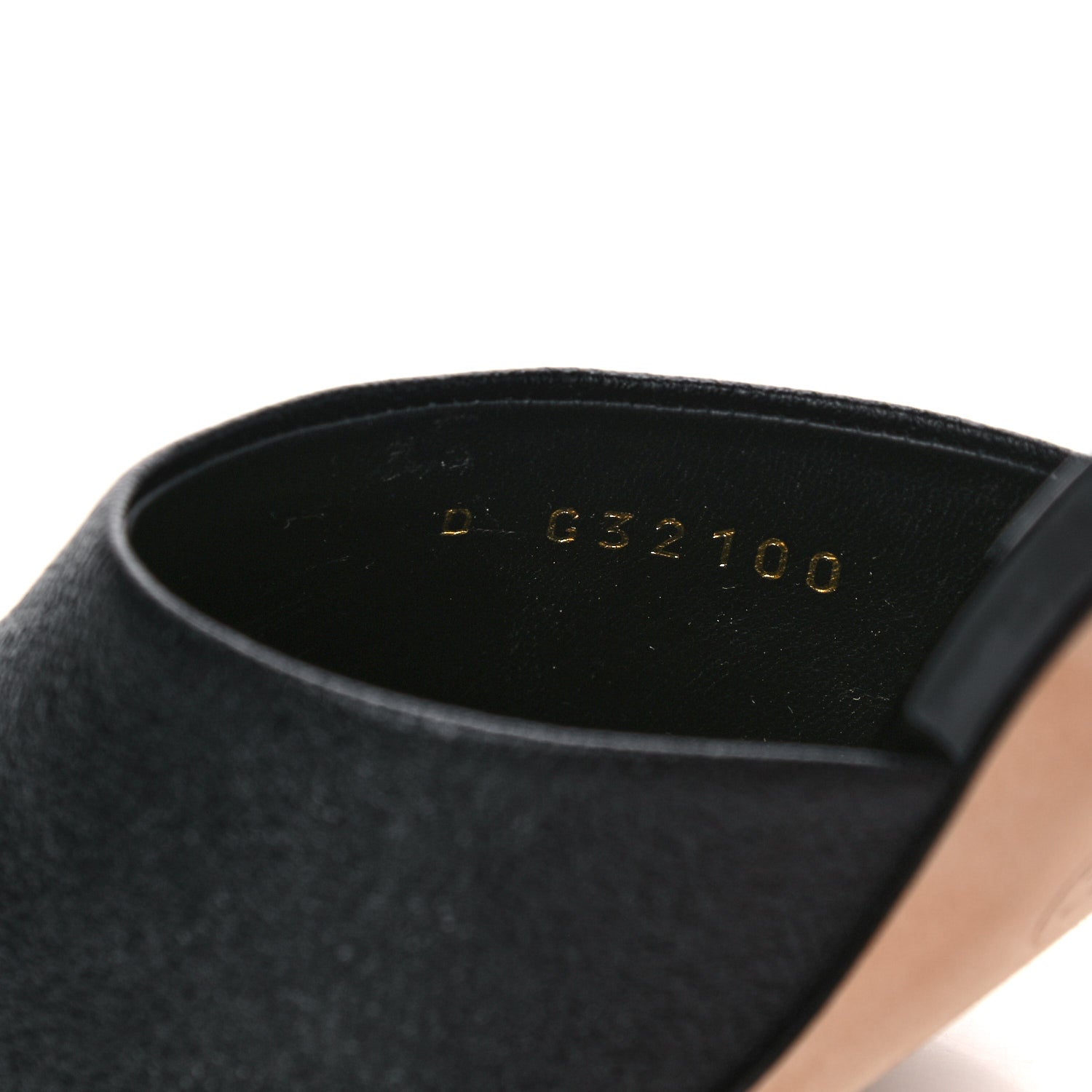 Chanel Goatskin Patent Cap Toe Pearl Mule 37 Black 8 of 13