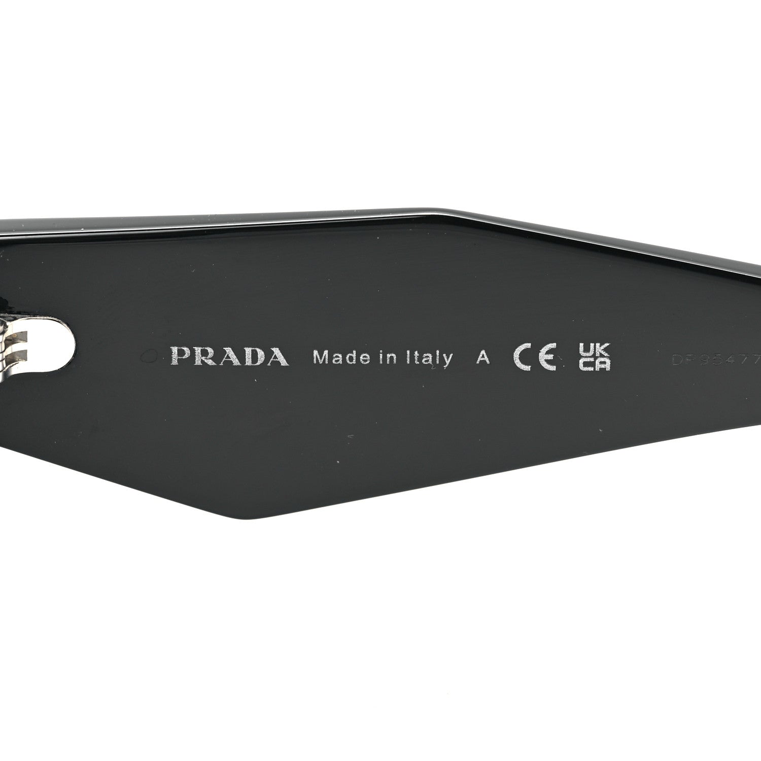 Prada Acetate Symbole Sunglasses SPR 17W Black 5 of 6