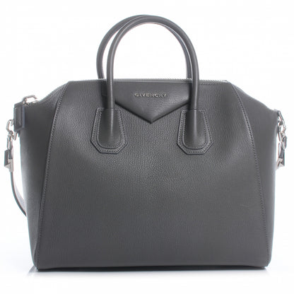 Givenchy Goatskin Medium Antigona Elephant Grey 1 of 8
