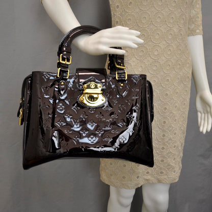 Louis Vuitton Vernis Melrose Avenue Amarante 2 of 10