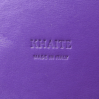 Khaite Suede Calfskin Mini Lotus Tote Violet 6 of 9