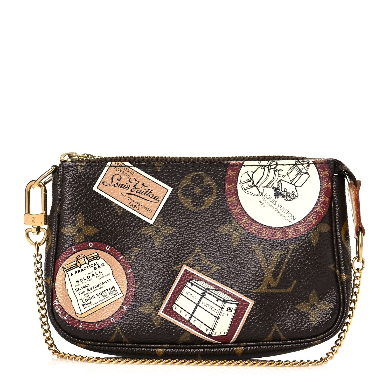 Louis Vuitton Monogram Patch Mini Pochette Accessories 1 of 9