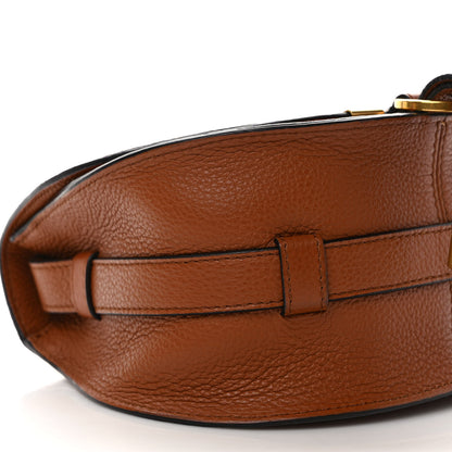 Chloe Calfskin Mini Marcie Round Crossbody Bag Tan 8 of 9