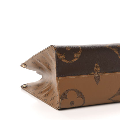 Louis Vuitton Reverse Monogram Giant Onthego MM 9 of 12