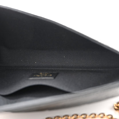 Louis Vuitton Empreinte Pochette Felicie Chain Wallet Black 6 of 10
