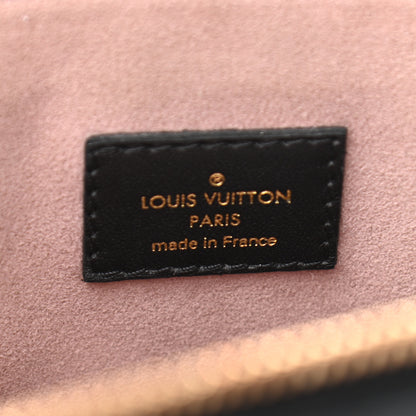 Louis Vuitton Lambskin Embossed Monogram Coussin PM Black 6 of 10