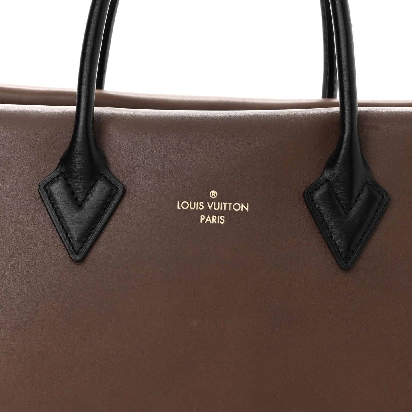 Veau Cachemire Cuir Orfevre Tote W PM Gris Neon