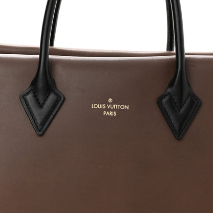 Louis Vuitton Veau Cachemire Cuir Orfevre Tote W PM Gris Neon 7 of 11