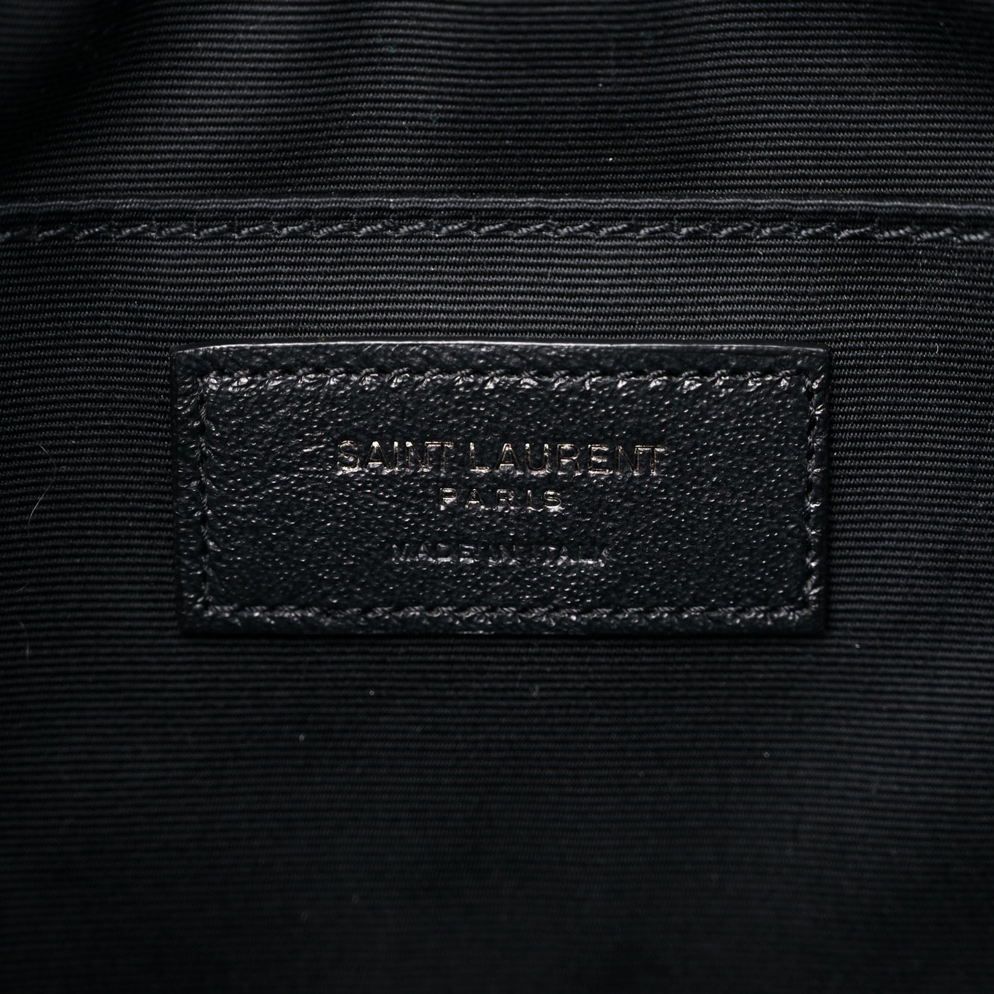 Calfskin Matelasse Monogram Lou Camera Bag Black