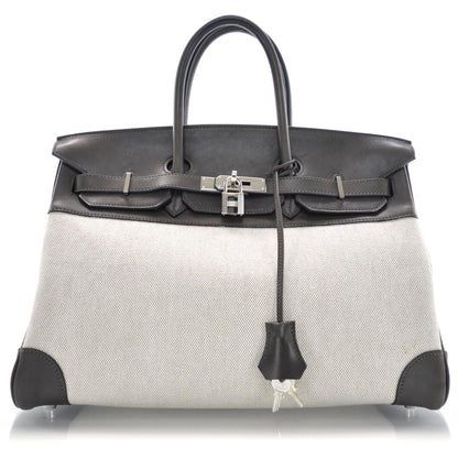 Hermes Toile Barenia Birkin 35 Ebene 1 of 12