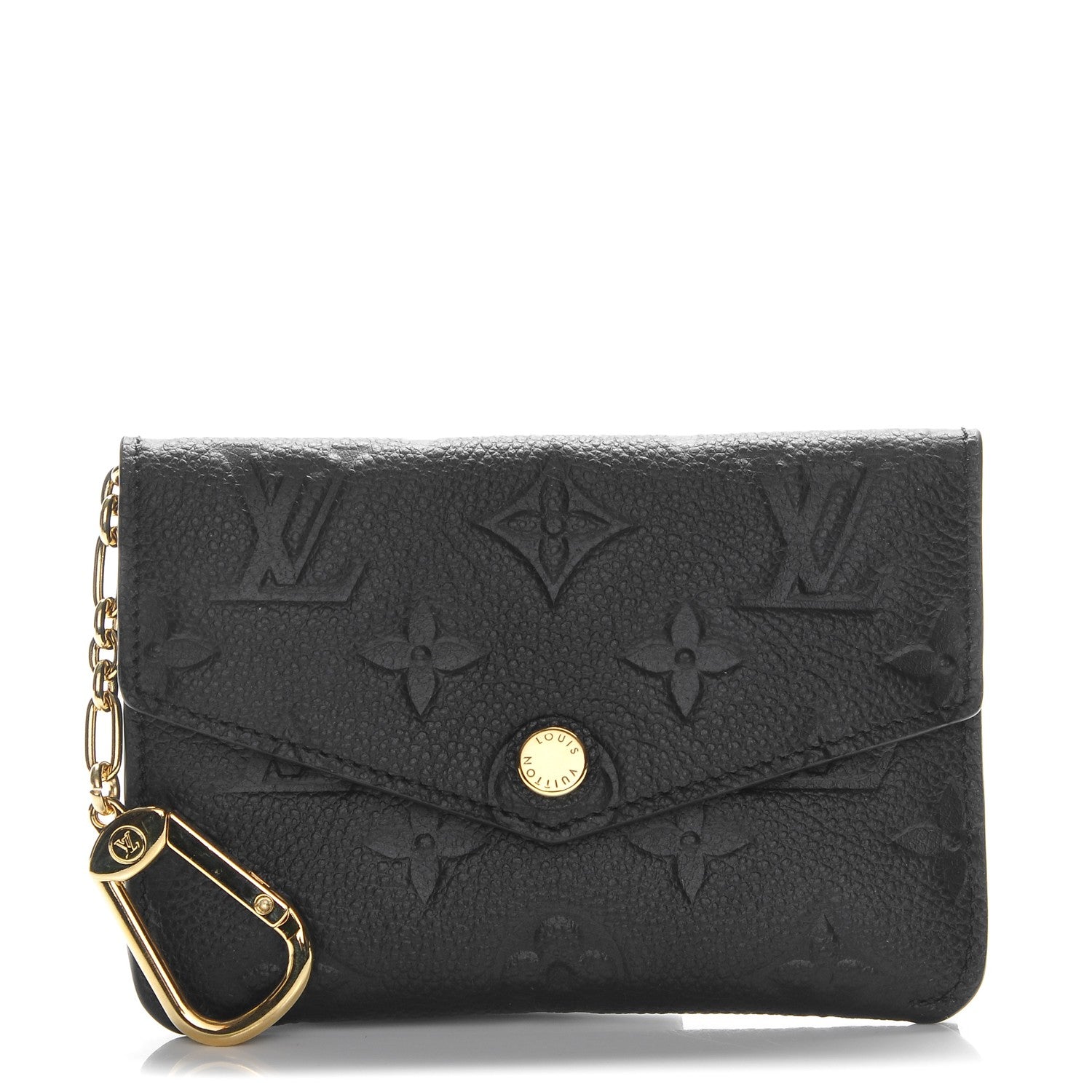 Louis Vuitton Empreinte Key Pouch Black 1 of 8