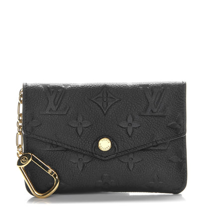 Louis Vuitton Empreinte Key Pouch Black 1 of 8