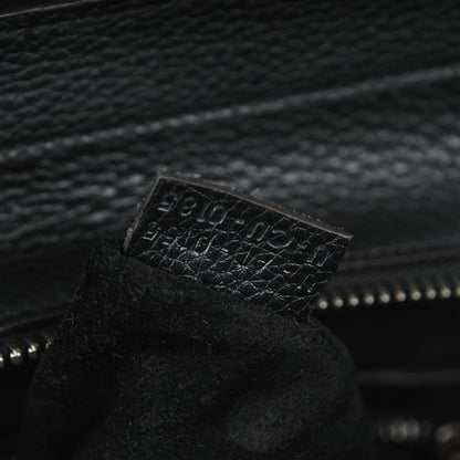 Celine Drummed Calfskin Mini Luggage Black 7 of 8