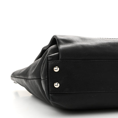 Chanel Caviar Large CC Tuck Tote Black 9 of 11