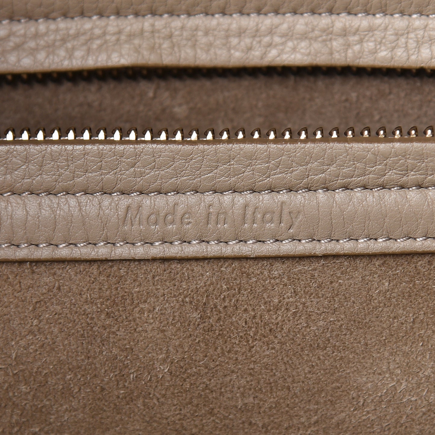 Supple Calfskin Medium Phantom Luggage Beige