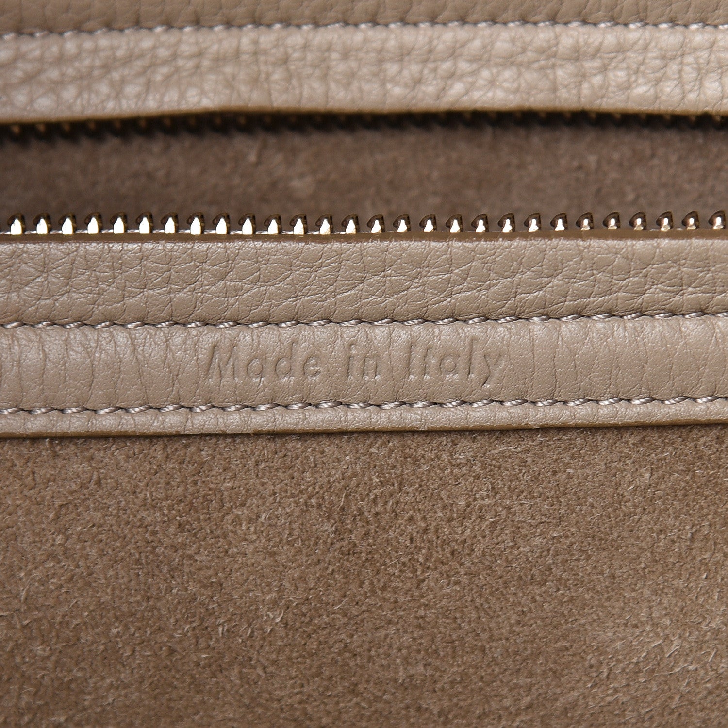 Celine Supple Calfskin Medium Phantom Luggage Beige 6 of 13