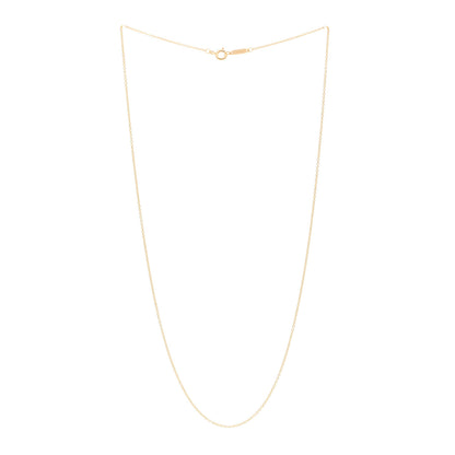 Tiffany 18K Yellow Gold Chain Necklace 18" 3 of 4