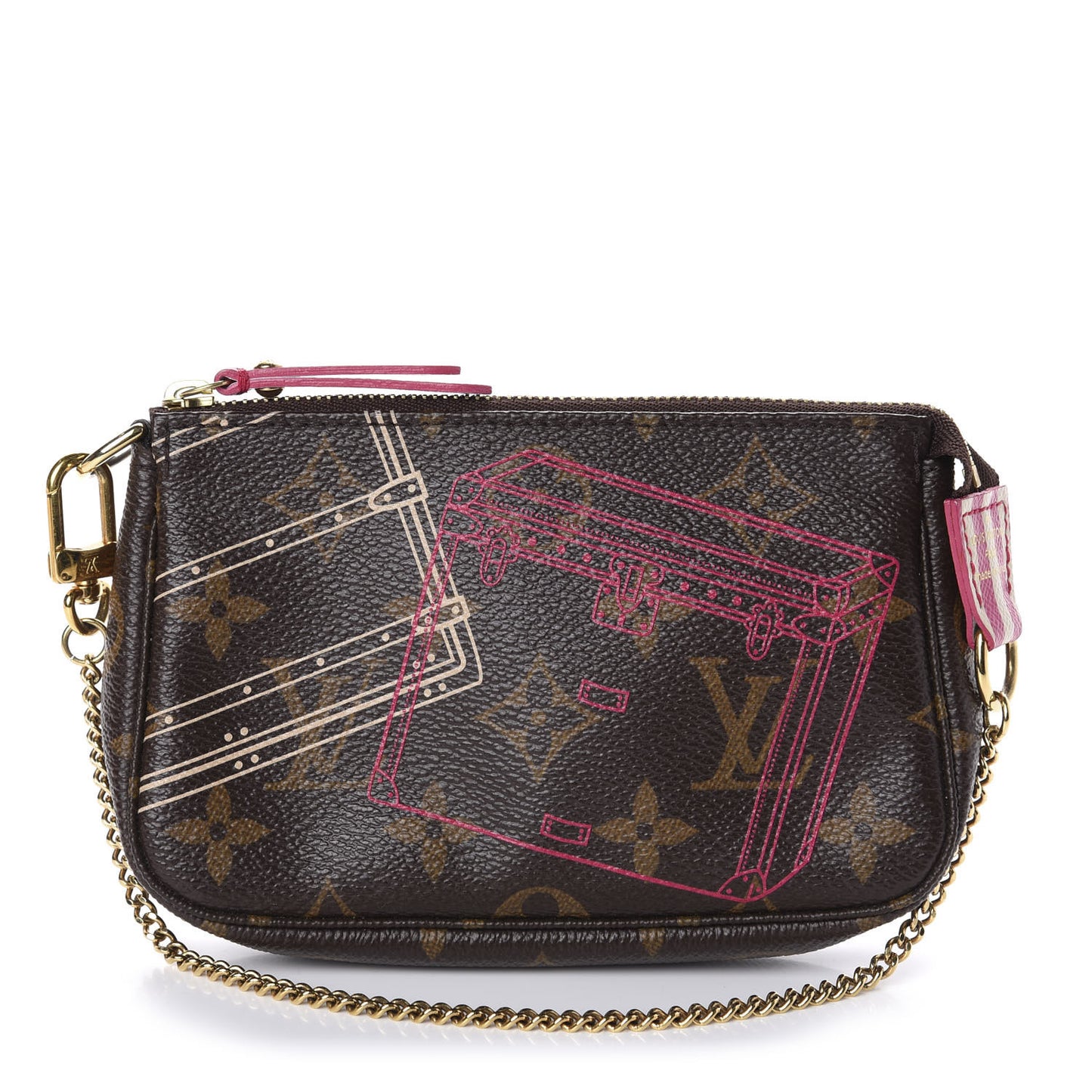 Monogram 2014 Christmas Animation Mini Pochette Accessories