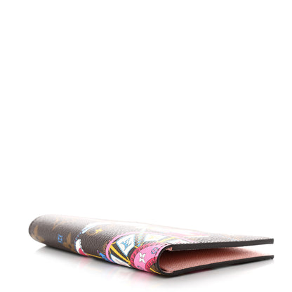 Louis Vuitton Monogram 2020 Christmas Animation Big Wheel Passport Cover Rose Ballerine 3 of 7