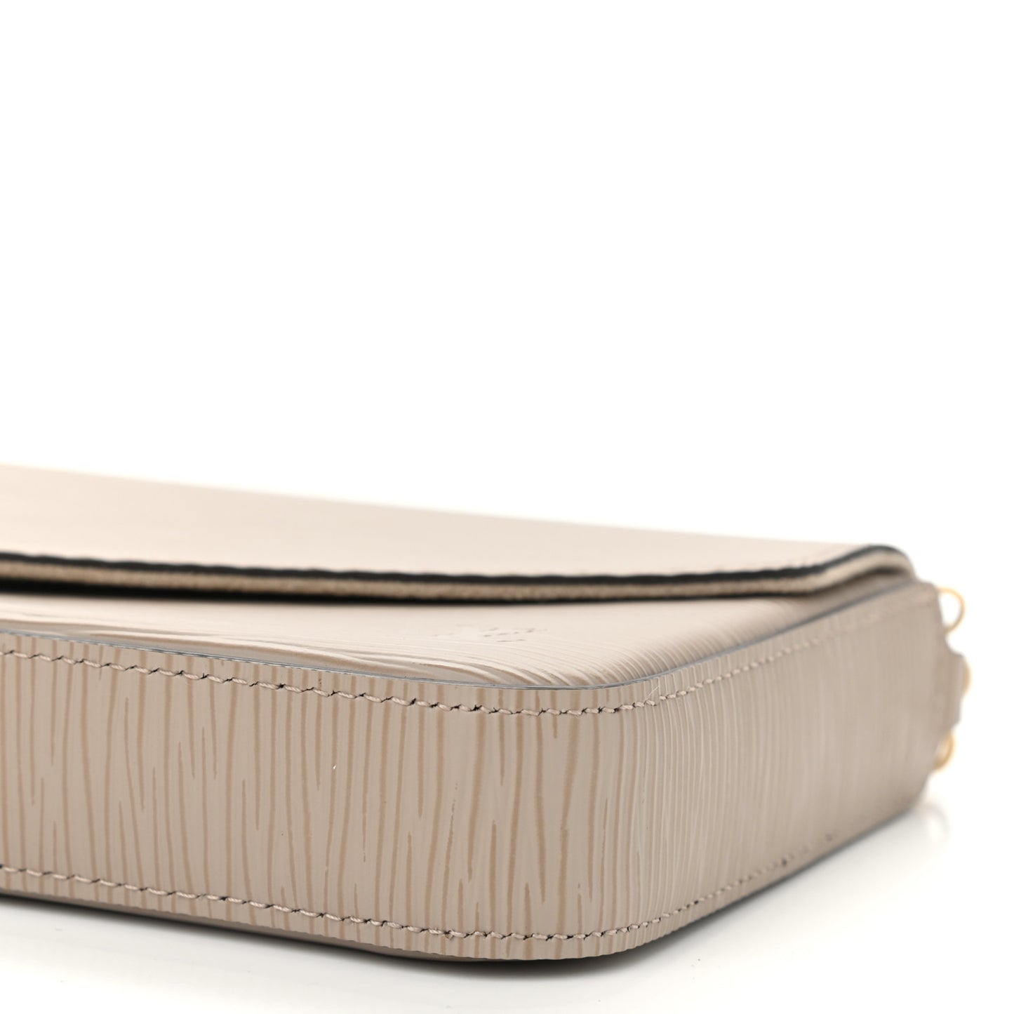 Epi Felicie Pochette Chain Wallet Galet