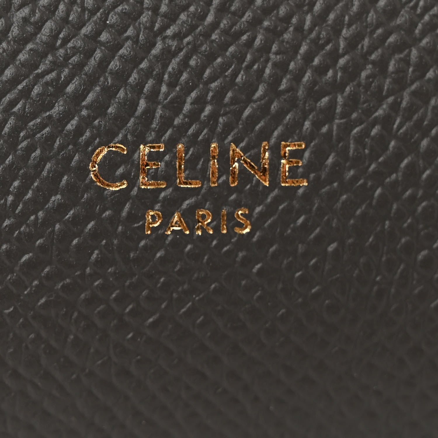 Celine Grained Calfskin Pico Belt Bag Grey 6 of 10