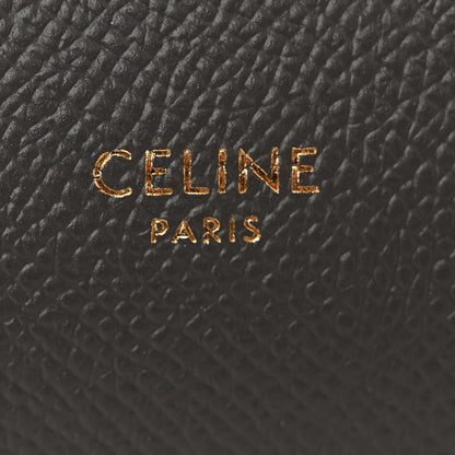 Celine Grained Calfskin Pico Belt Bag Grey 6 of 10