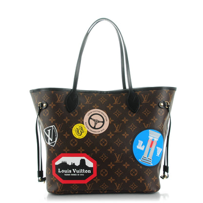 Louis Vuitton Monogram World Tour Neverfull MM 1 of 8