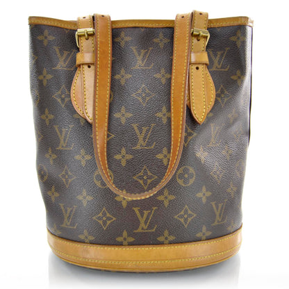 Louis Vuitton Monogram Petit Bucket 23 1 of 8