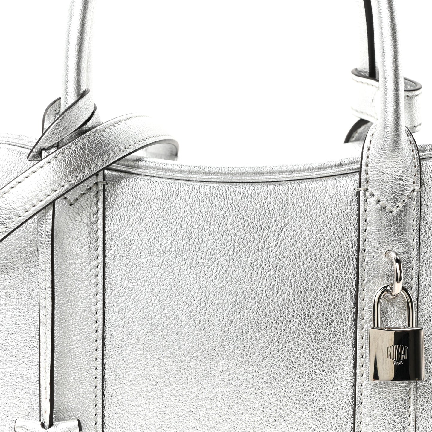 Metallic Chevre Mignon BB Silver