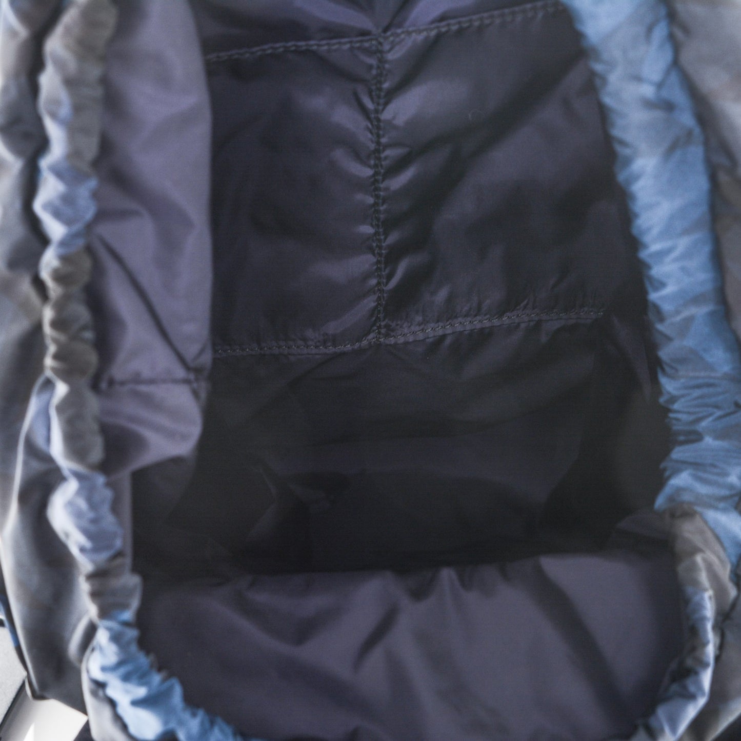Nylon Printed Camustars Backpack Blue