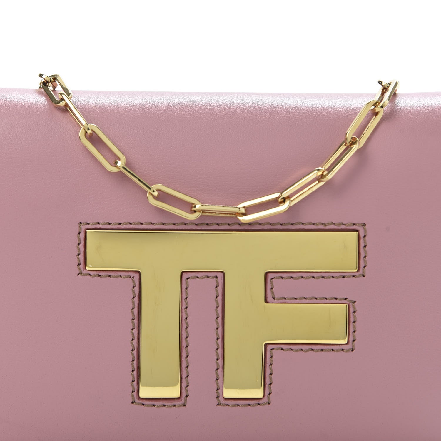 Tom Ford Calfskin Icon Disco Bag Wild Rose 9 of 9