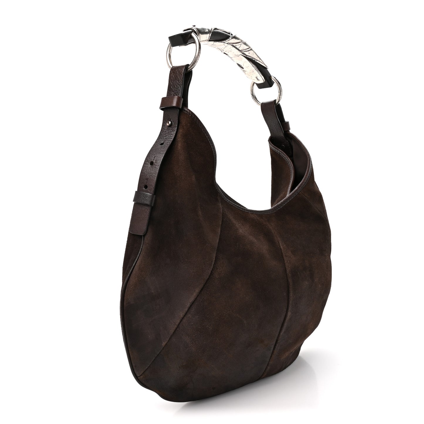 Suede Mombasa Hobo Brown