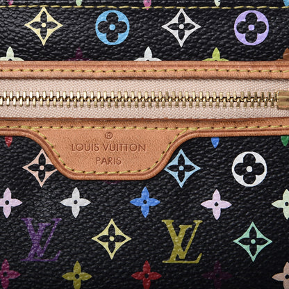Louis Vuitton Monogram Multicolor Pochette Plate MM Black 8 of 8