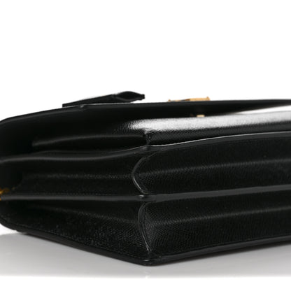 Saint Laurent Coated Bark Calfskin Medium Monogram Sunset Black 7 of 10