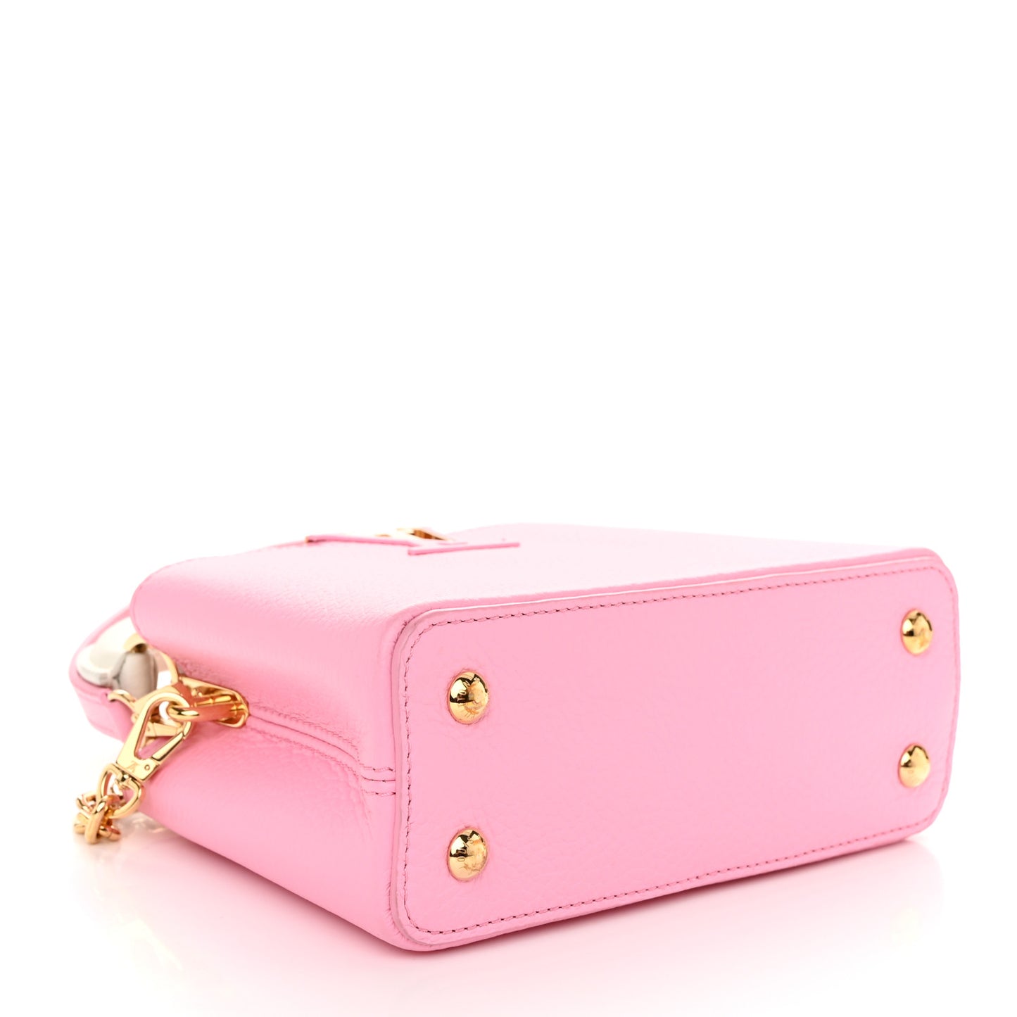 Taurillon Flower Chain Capucines Mini Candy Pink