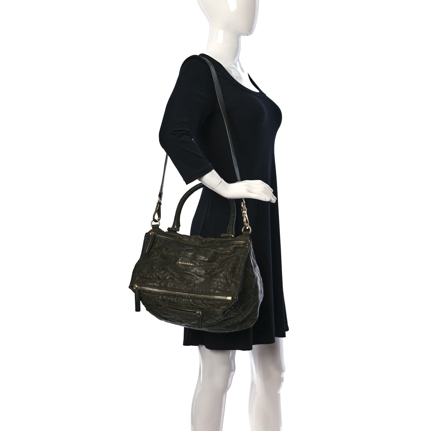 Tumbled Sheepskin Medium Pandora Khaki