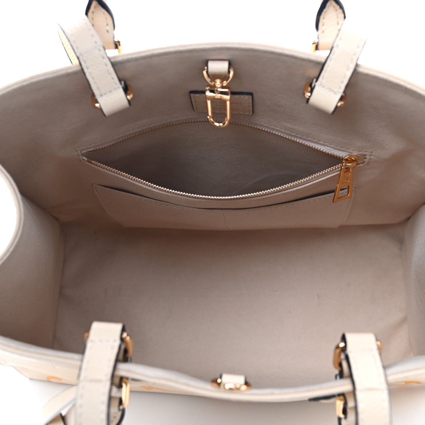 Empreinte Monogram Giant By The Pool Onthego MM Cream Saffron