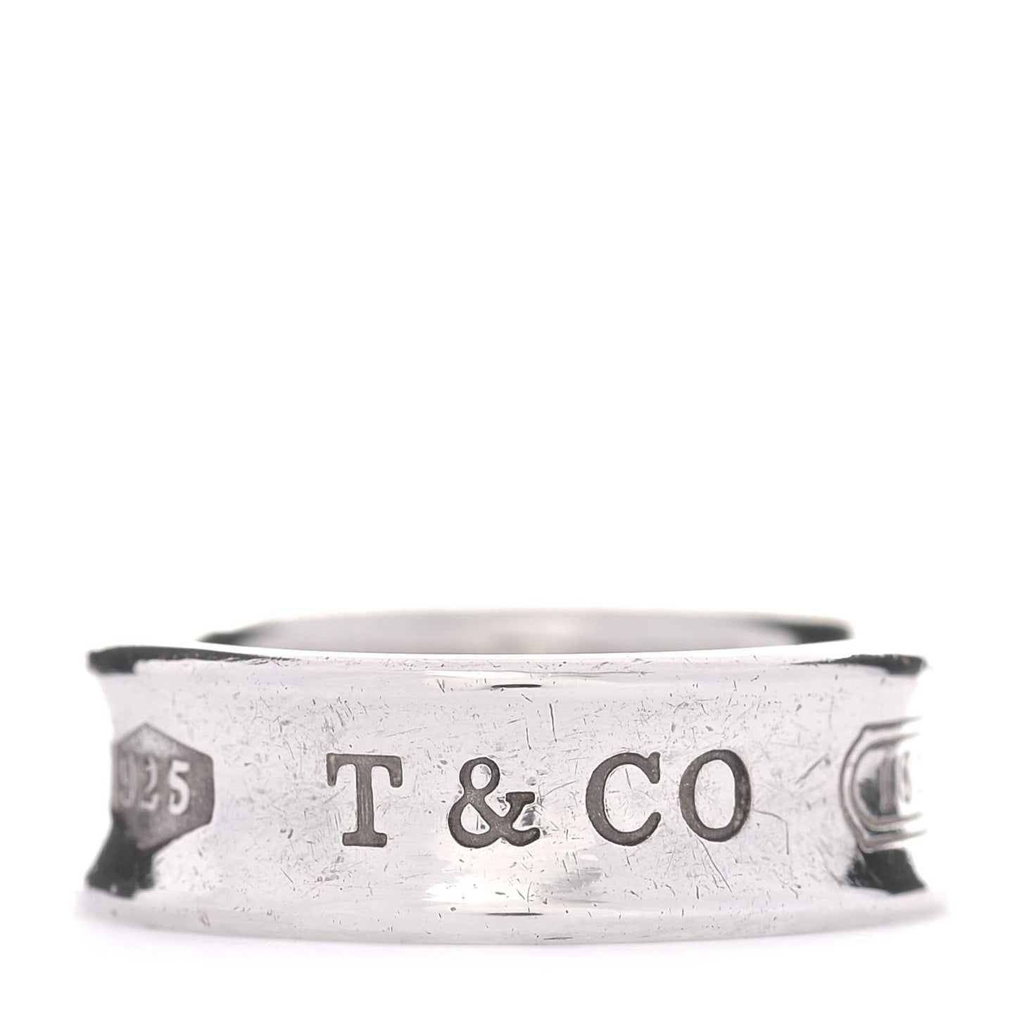 Sterling Silver 1837 Band Ring 54 6.75