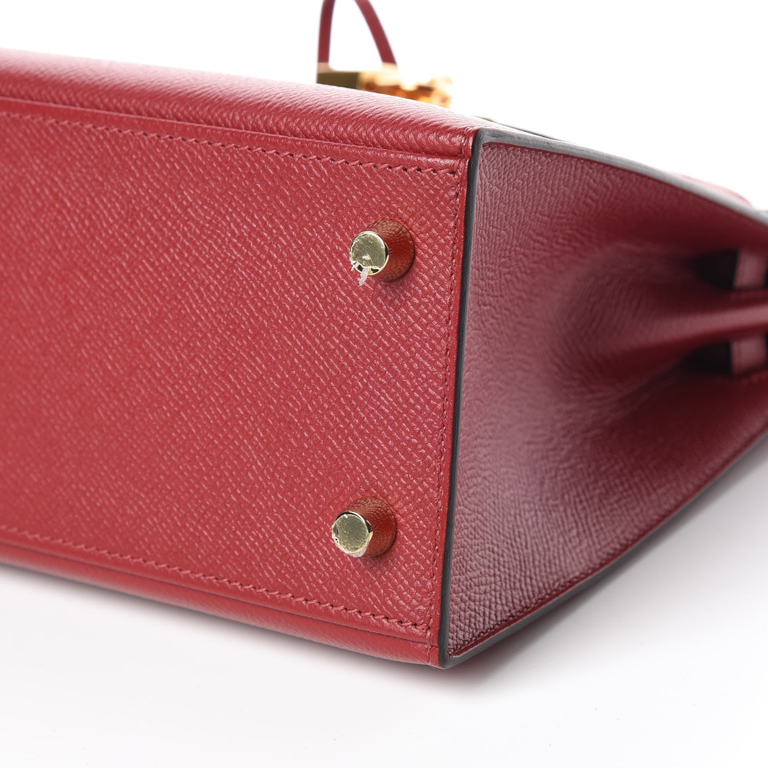 Hermes Epsom Kelly Sellier 25 Rouge Grenat 9 of 39