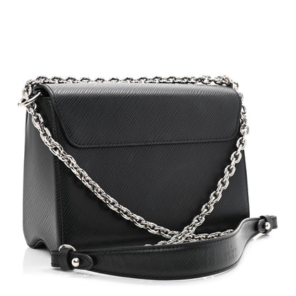 Louis Vuitton Epi Twist Shoulder Bag MM Black 3 of 11