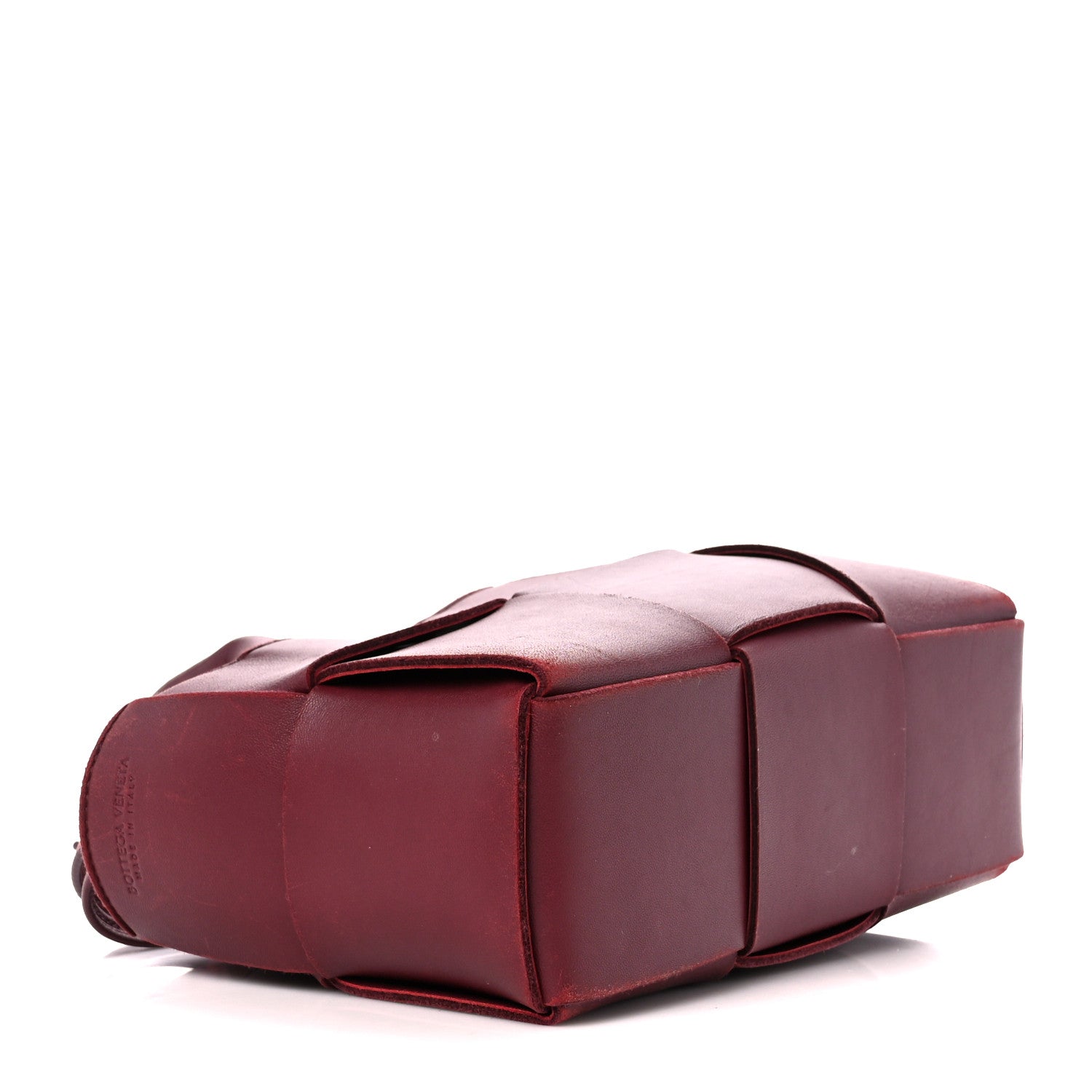 Bottega Veneta Nappa Maxi Intreccio Mini Arco Tote Barolo 5 of 17