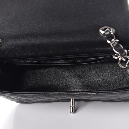 Chanel Iridescent Caviar Quilted Mini Rectangular Flap Black 5 of 7