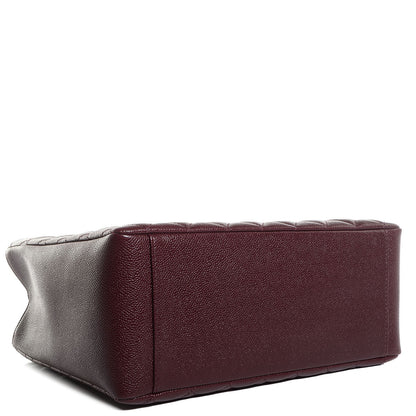 Chanel Caviar Grand Shopping Tote GST Bordeaux 4 of 8