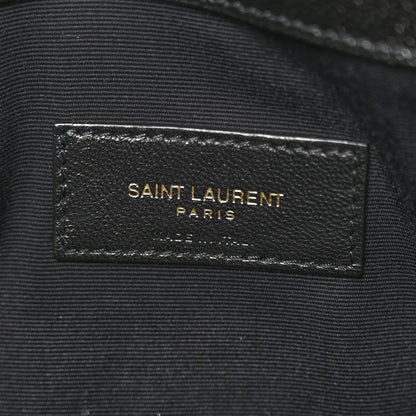 Saint Laurent Grain De Poudre Uptown Pouch Black 6 of 11