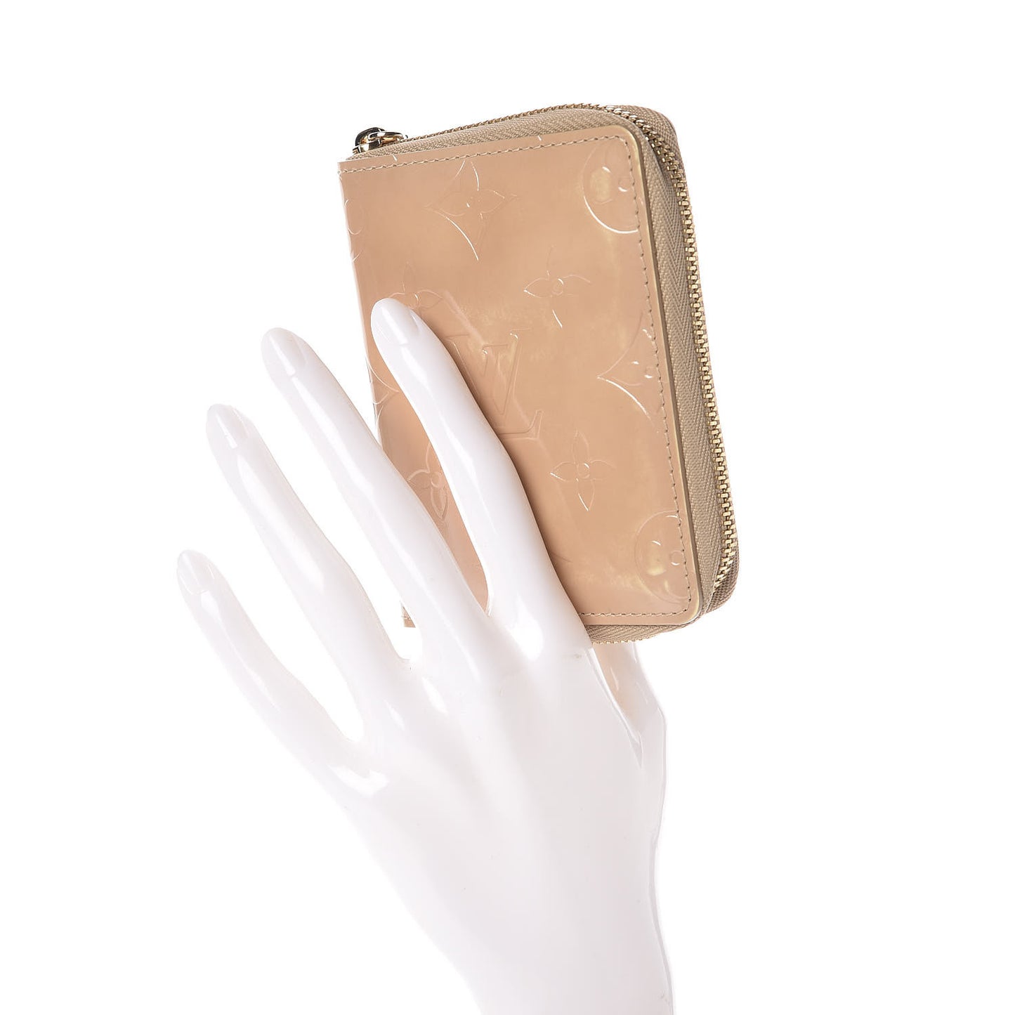Vernis Broome Zip Wallet Beige