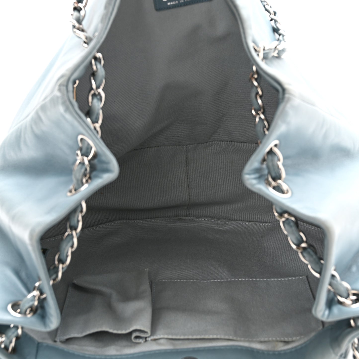 Lambskin Sensual Hobo Blue