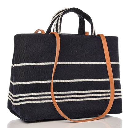 Chanel Denim Large Shopping Tote Black 11 of 16